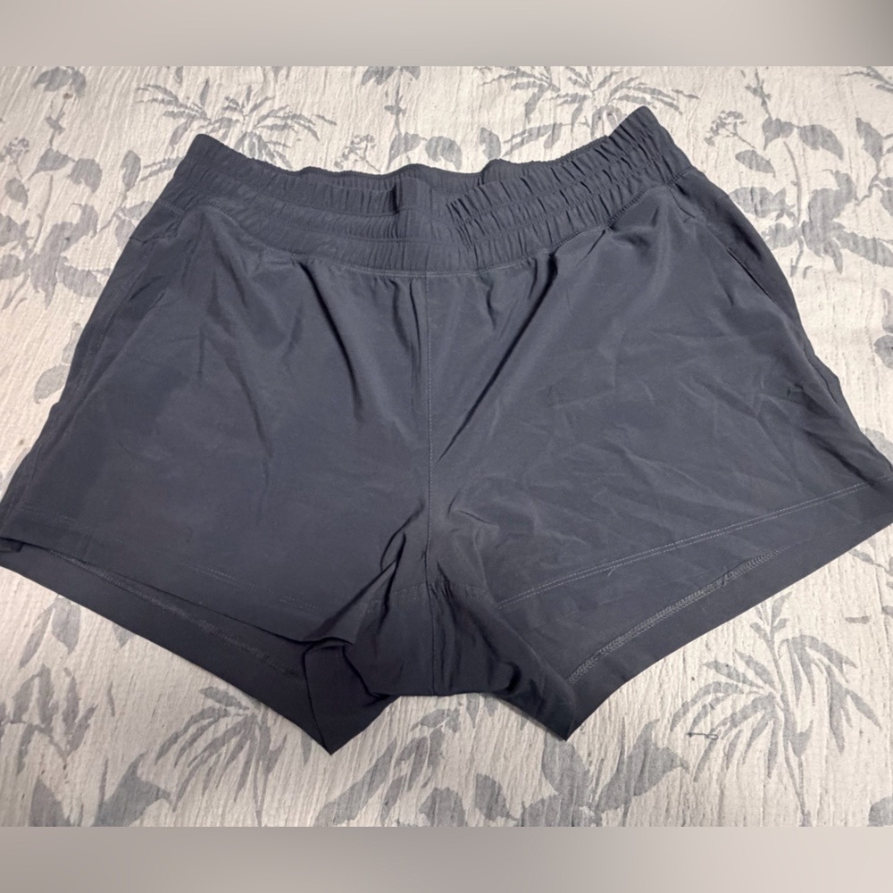 Free Fly Apparel Women's Charcoal Athletic Shorts